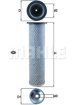 WILMINK GROUP Фильтр добавочного воздуха WG1216970